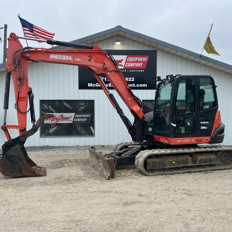2019 KUBOTA KX080