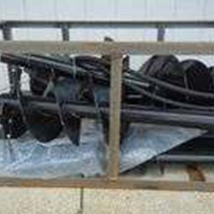 2025 Mower King SSECAG-Y With 3 Bits Skid Steer Auger, Unused