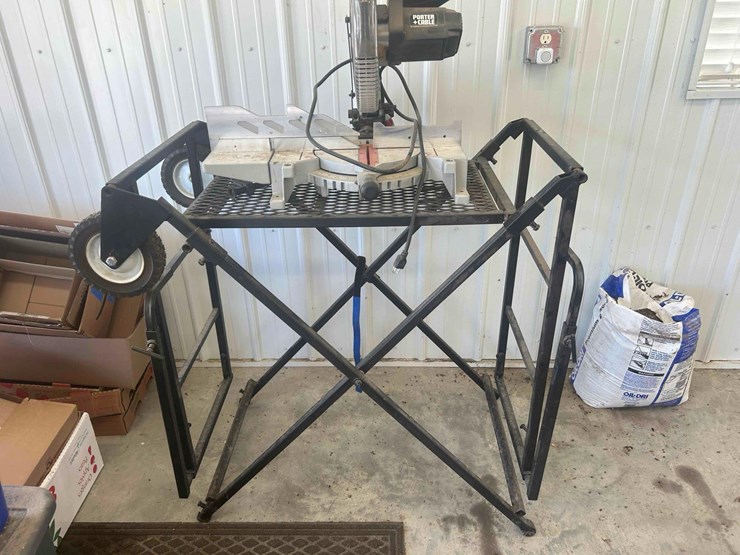 porter-cable-miter-saw-and-lee-portable-stand-image-1