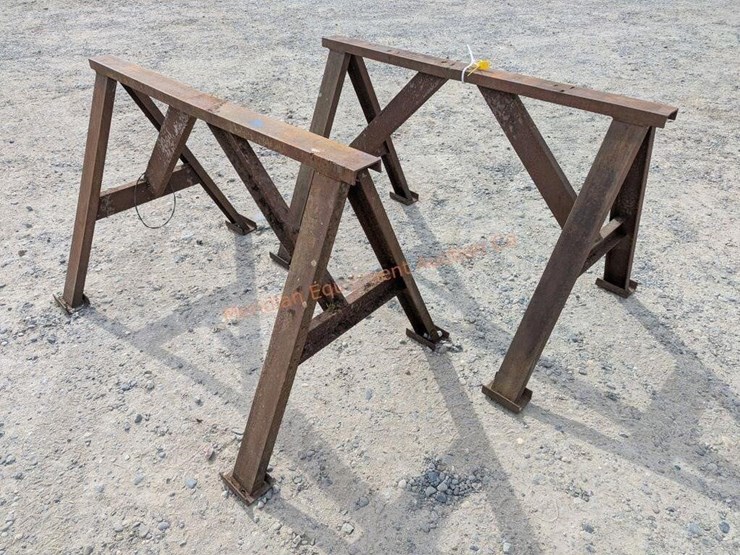 2--heavy-duty-steel-saw-horses-image-1