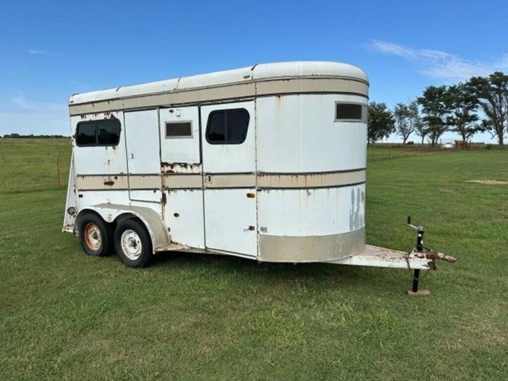 1993-tru-trail-2-horse-trailer-image-1