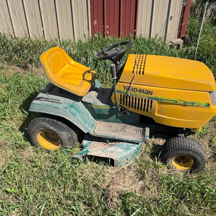 Yard-Man 42” Riding Lawn Mower w/ 15 HP Kohler Motor