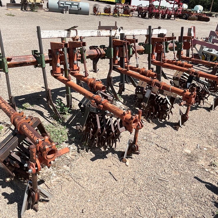 #9113 • Custom 4-Row Cultivator with Lilliston Lehman units