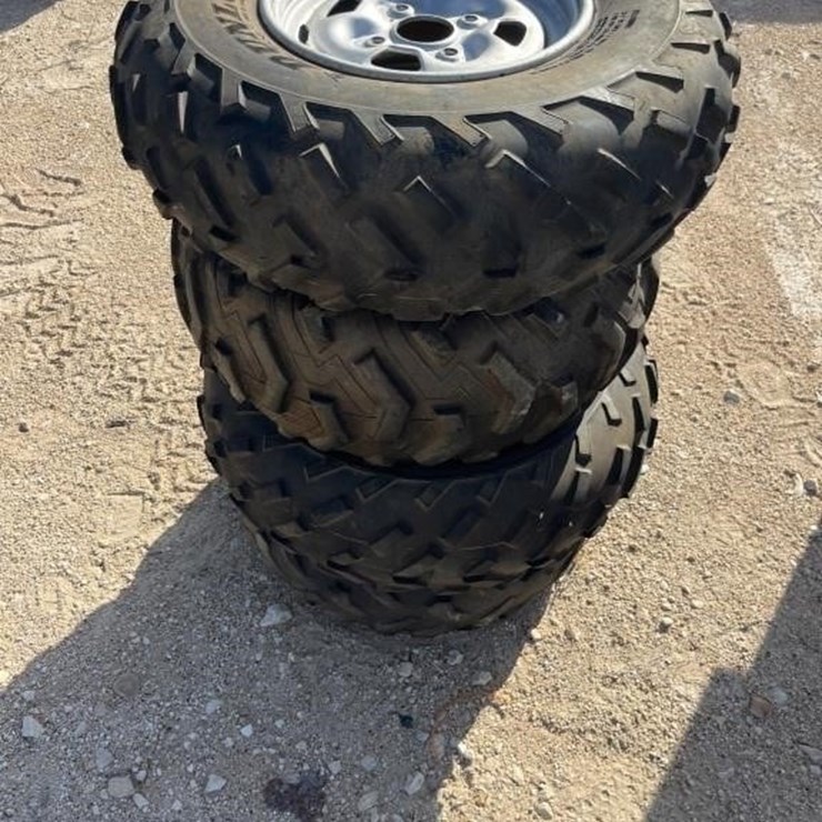 L3- (3) 25X8-12 4 Hole Aluminum Wheel