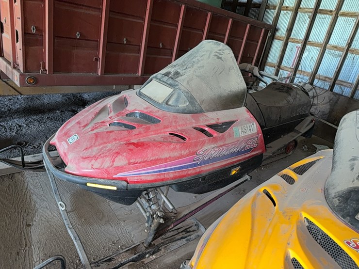 skidoo-formula-sl-500-snowmobile-w/-1,268-miles,-trailer-sold-seperate-image-3