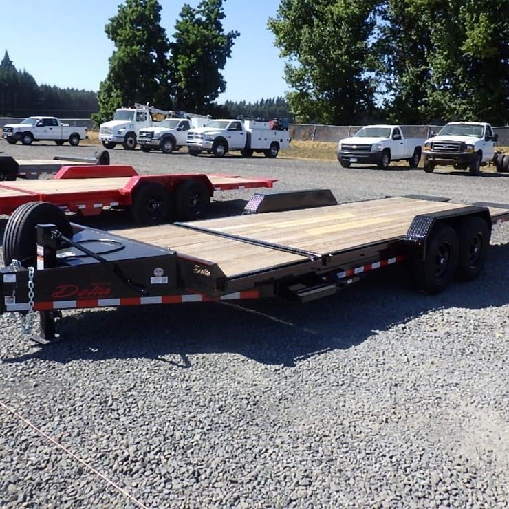 2025 Delta 7'x20' T/A Tilt Deck Trailer