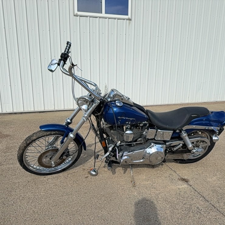 1997 Harley Davidson Motorcycle, Was In A Wreck, No Key, Impound Vehicle, **Title**