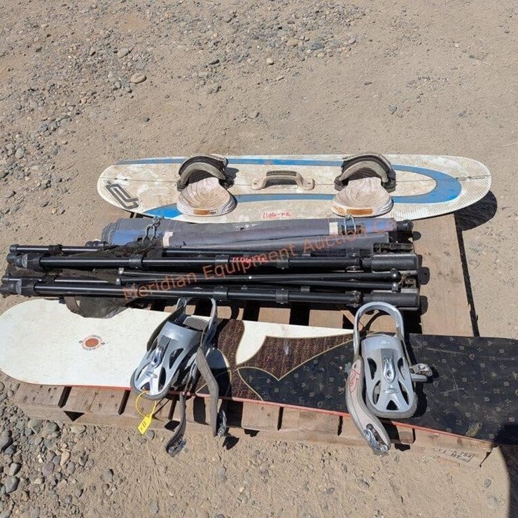 Snowboard, Waterski, & Hammock