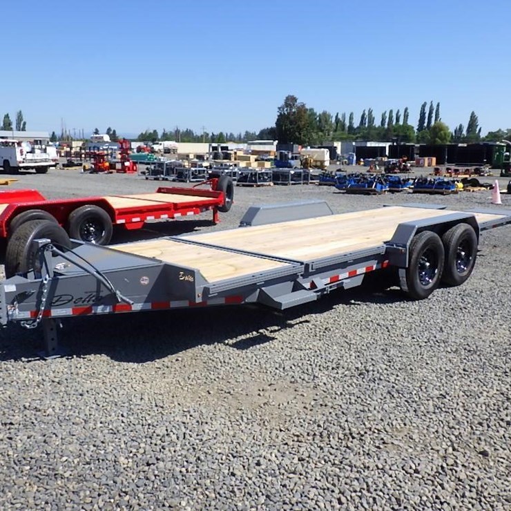 2025 Delta 7'x20' T/A Tilt Deck Trailer