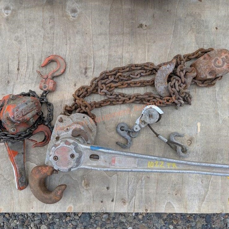 3/4 Ton & 2 Ton Chain Pulls