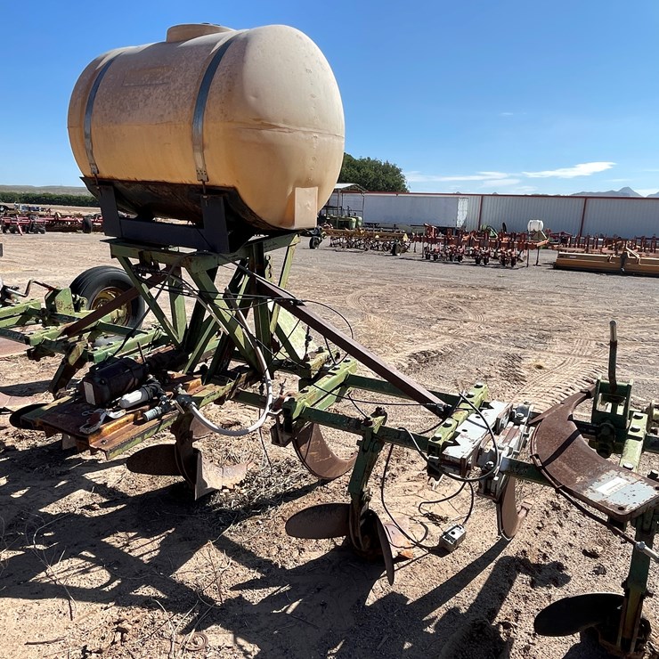 #9102 • Custom 3-PT Chisel Tillage Unit with Poly Drum