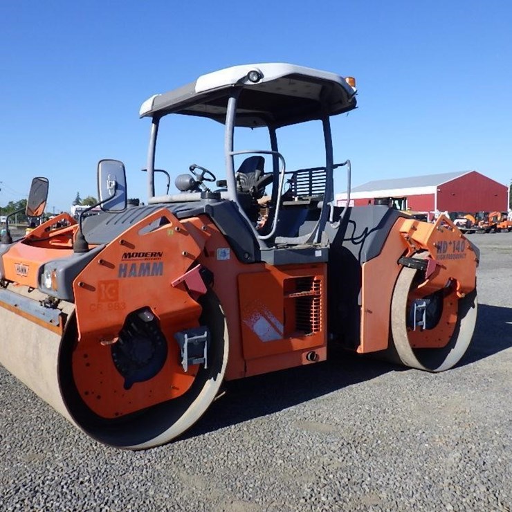 2012 Hamm HD140VVH Smooth Drum Compactor