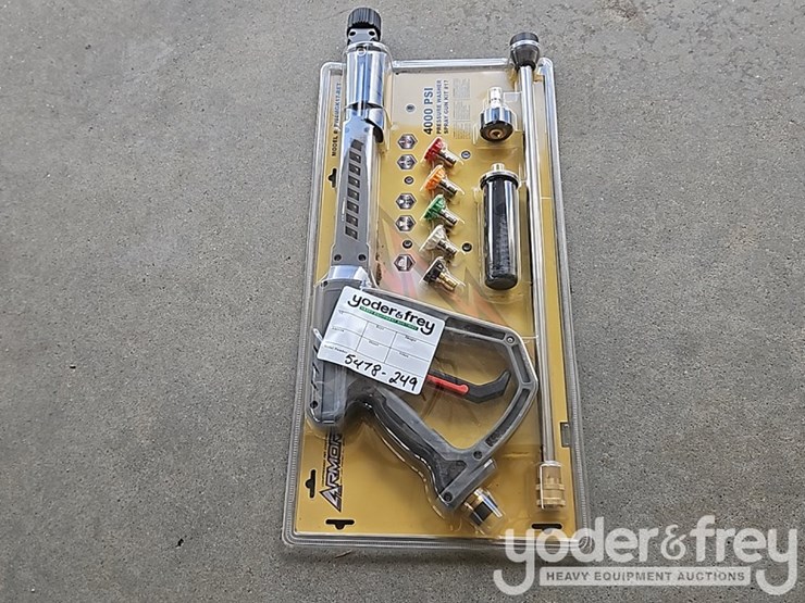 unused-armor-4000-psi-universal-9-pc-pressure-washer-replacement-wand,-gun-kit-image-2