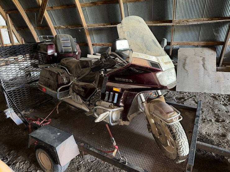 honda-goldwing-1200-motorcycle,-45,264-miles-**title**,-trailer-not-included-image-1