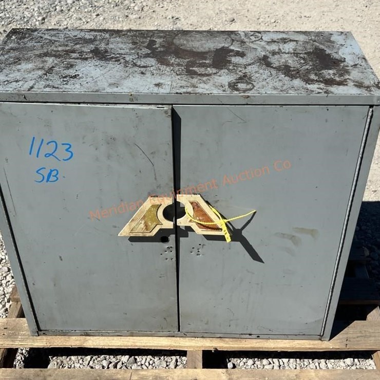 70's Big A Auto Parts Cabinet