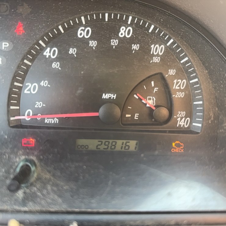 2003 Toyota Camry, Unsure If Runs, Did Not Crank Over, 298,161 Miles, Impound Vehicle, **Title**