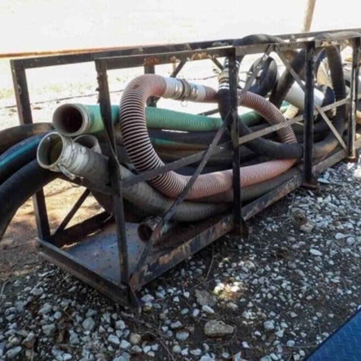 Hoses & Hose Rack/Oil Field Stair Landing