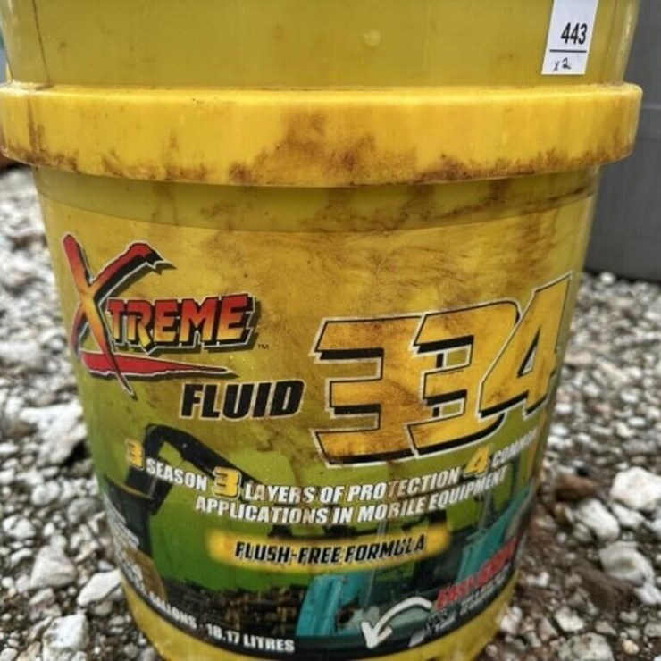 2 - 5 gallon buckets XTREME Fluid 334,