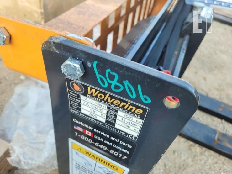 wolverine-pfa-11-3300g-hydraulic-pallet-fork-image-2