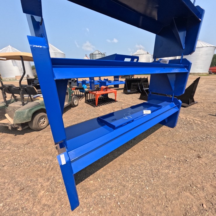 #5298 • 8' Skid Steer Economy Pusher