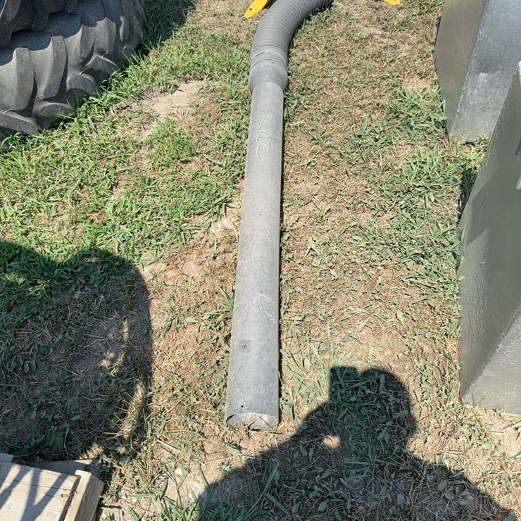 Telescoping auger spout