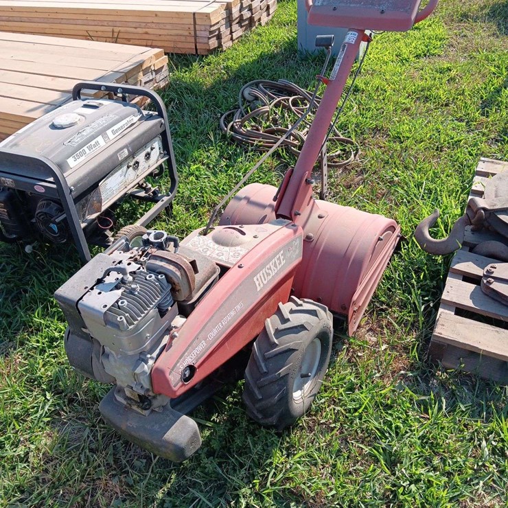Huskee 18" gas tiller