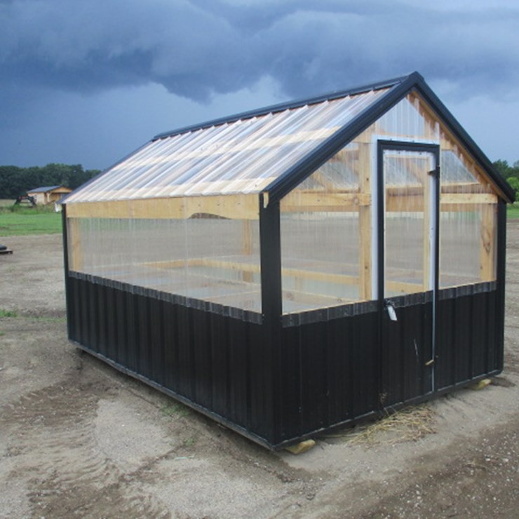 #5347 • 8x12 Green House