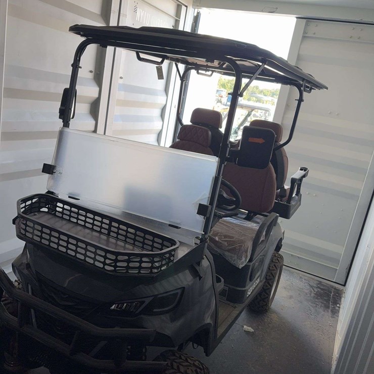 New 2025 SDLG80 electric golf cart, runs