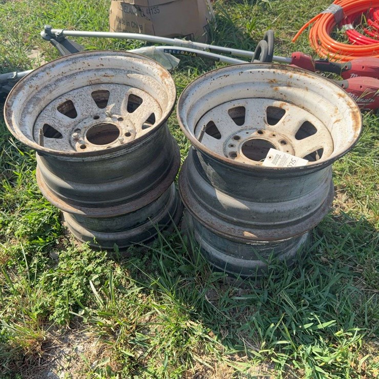 4 wagon rims (6 lug)