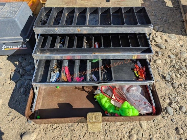 6--fishing-tackle-boxes-w/-gear-image-2