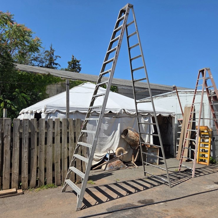 Werner 16' Aluminum Step Ladder