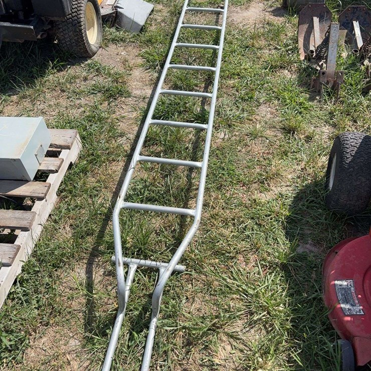 Grain bin ladder