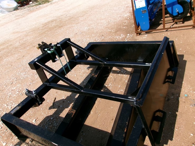 west-valley-sk-6-72"-box-blade-f/3pt-or-skid-steer-image-1