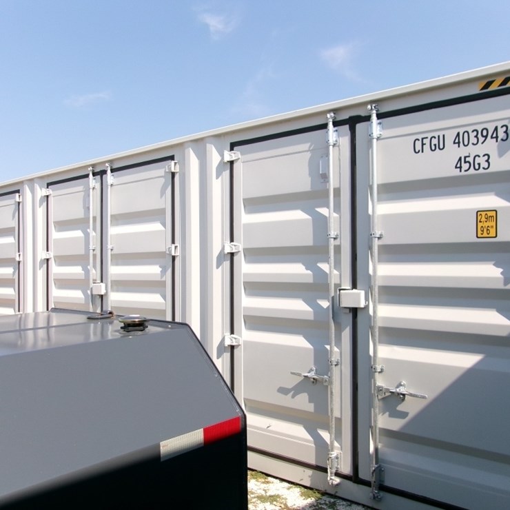 40FT SEA CONTAINER W/ 4 SIDE DOORS- 1 TRIP