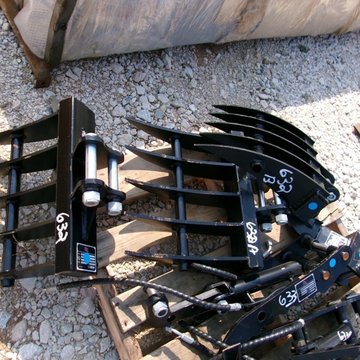 IR BRUSH RAKE F/ MINI EXCAVATOR