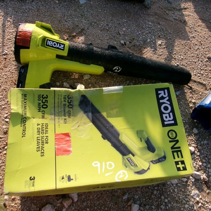 (2) RYOBI BLOWERS