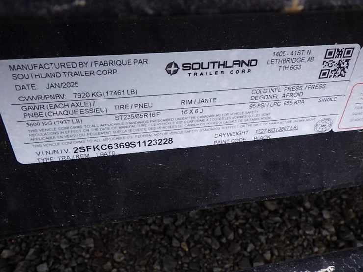 2025-southland-lbat8-23'-t/a-tilt-deck-trailer-image-21