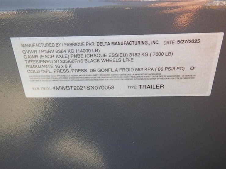 2025-delta-7'x20'-t/a-tilt-deck-trailer-image-19
