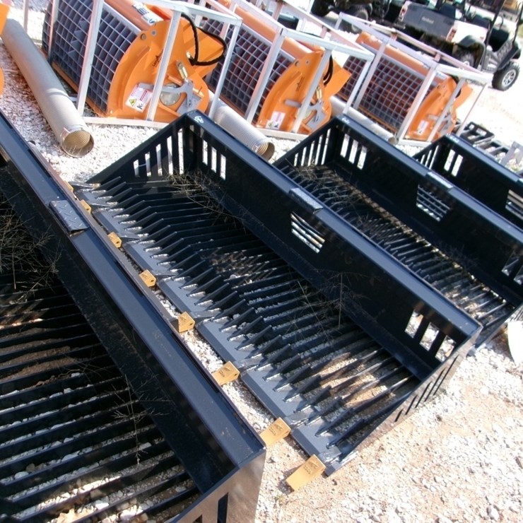 LAND HONOR 66" ROCK BUCKET F/ SKID STEER