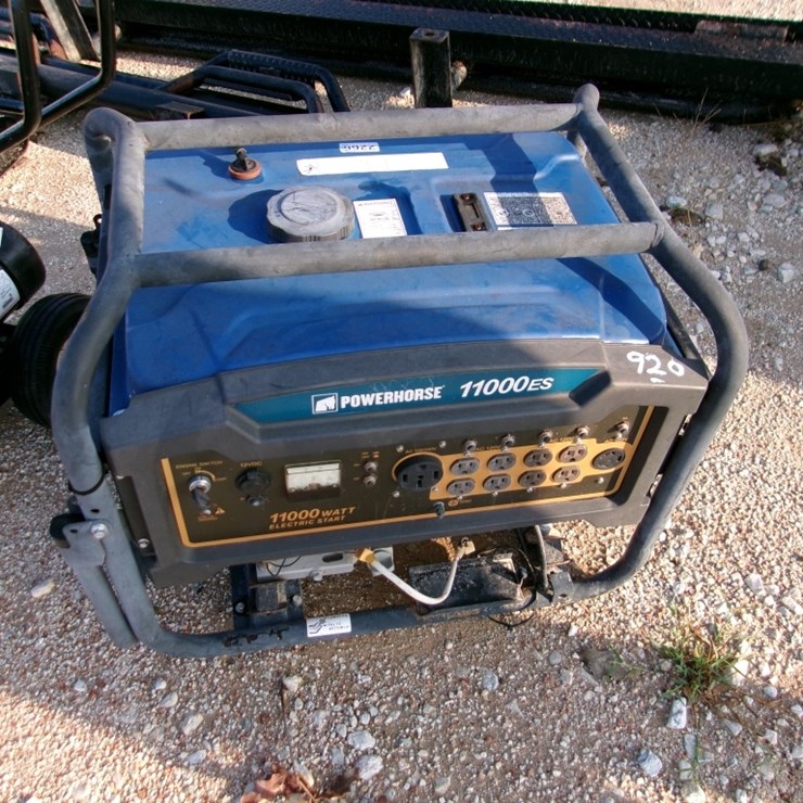 POWER HOUSE 1100 GENERATOR- NOT RUNNING