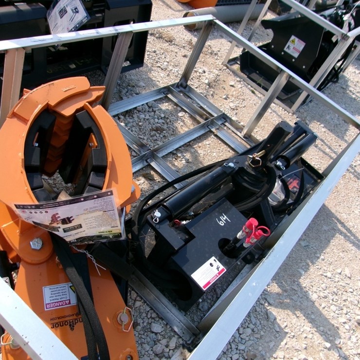 LAND HONOR ROTATING GRAPPLE F/ SKID STEER