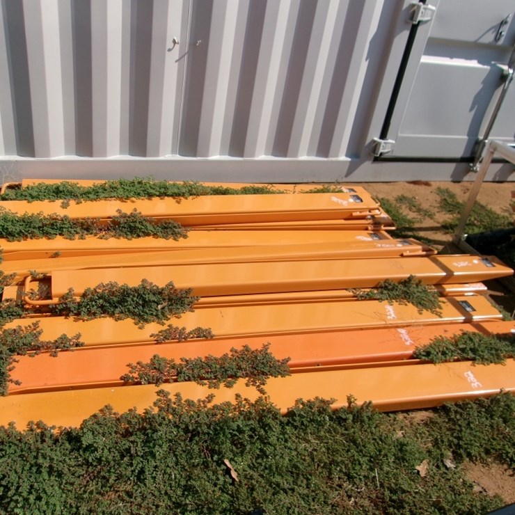 (1) SET 8FT FORK EXTENSIONS