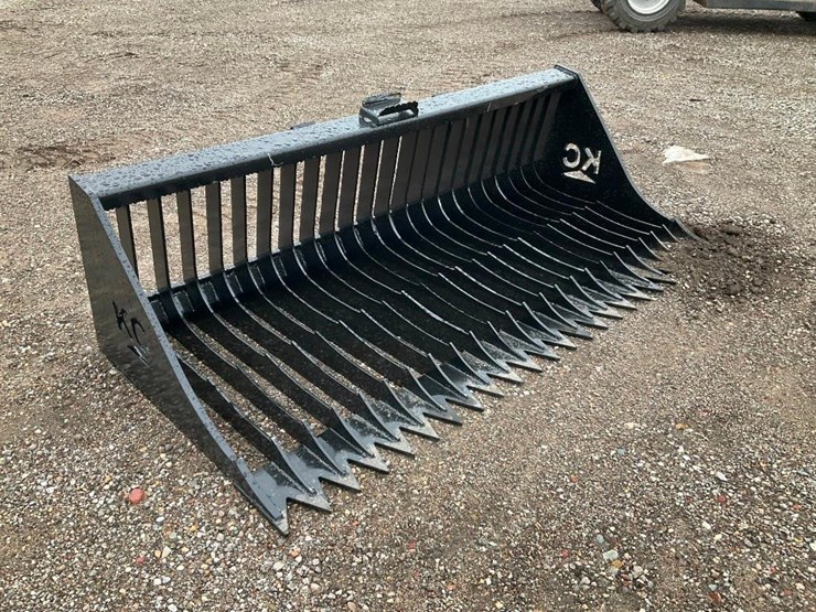 #622-•-72"-skid-steer-fine-skeleton-bucket-high-side-image-1