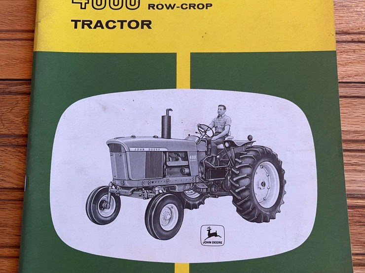 john-deere-4000-tractor-operator's-manual-image-1