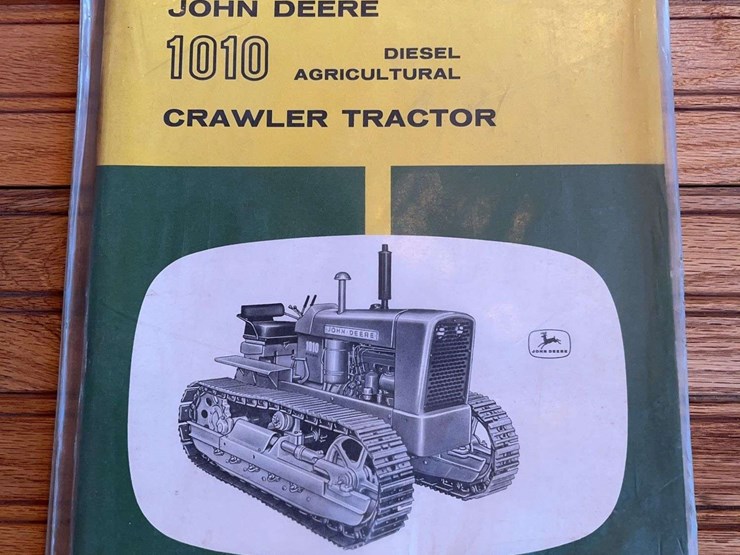 john-deere-1010-diesel-crawler-operator's-manual-image-1