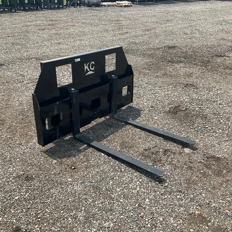 #617 • Unused Quick Attach Skid Steer Forks