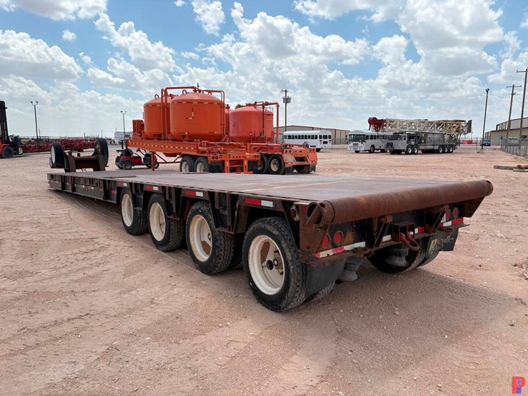 2008-nevi-43’-x-8’,-,lowboy-trailer,-4-axles-w/rolling-tail-board-image-7
