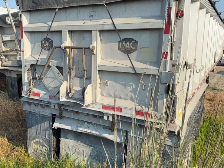 2002-mac-39ft-frameless-dump-trailer,-roll-tarp,-air-ride,-air-tailgate,-man-door,-coal-chute,-aluminum-rims,-11r22.5,-vin#5madn39242c005592-image-7