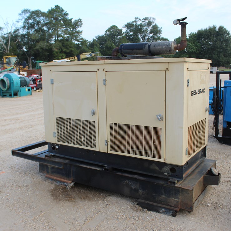 #23201 • DIESEL GENERAC GENERATOR ON SKIDS