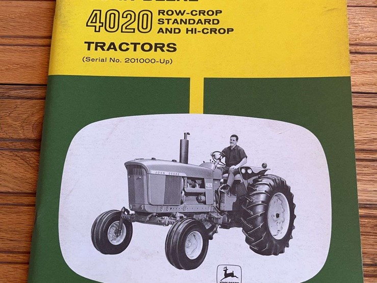 john-deere-4020-tractor-operator's-manual-image-1